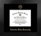 Colorado State University 9w x 7h Manhattan Black Single Mat Gold Embossed Diploma Frame with Bonus Campus Images Lithograph (value savings at $59)